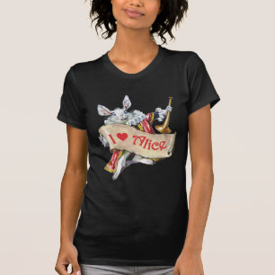 T-SHIRT J'AIME ALICE AU PAYS DES MERVEILLES