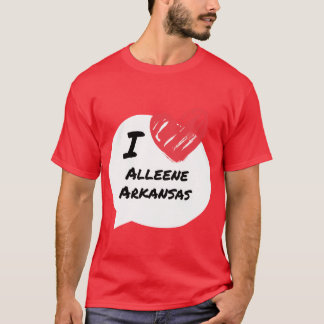 T-shirt J'aime Alleene Arkansas surdimensionné