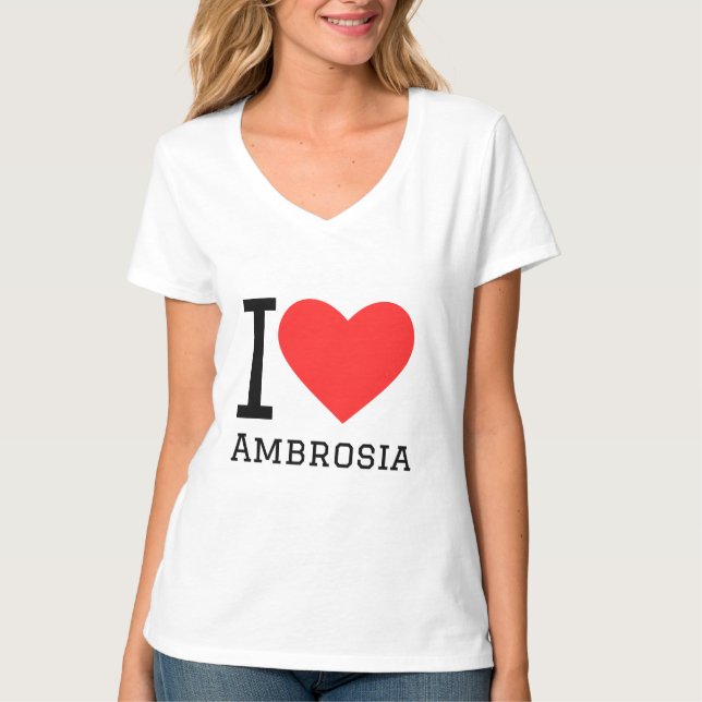 T-shirt J'aime ambrosia (Devant)