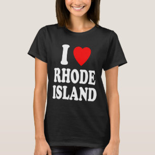 T-shirt J'aime (amour) Rhode Island Voyage Tourisme Vacanc