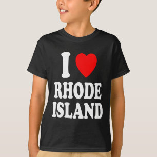 T-shirt J'aime (amour) Rhode Island Voyage Tourisme Vacanc