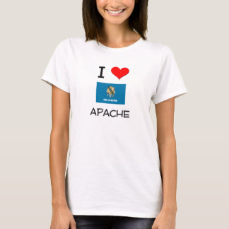 T-shirt J'aime Apache l'Oklahoma