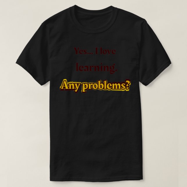 T-shirt J'aime Apprendre 1 (Design devant)