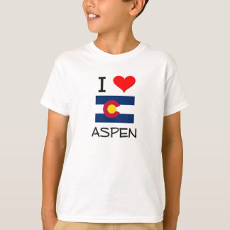 T-shirt J'aime ASPEN le Colorado
