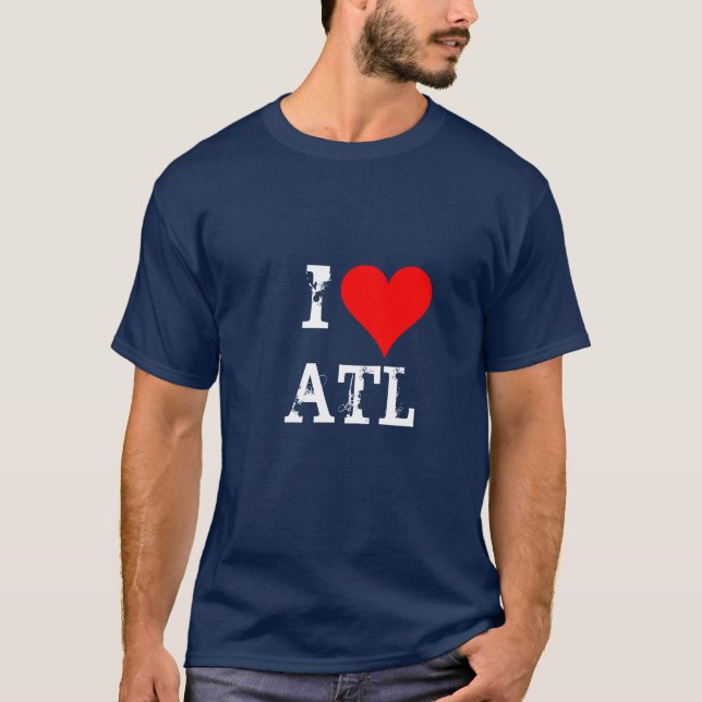 T-shirt J'aime ATL (Devant)