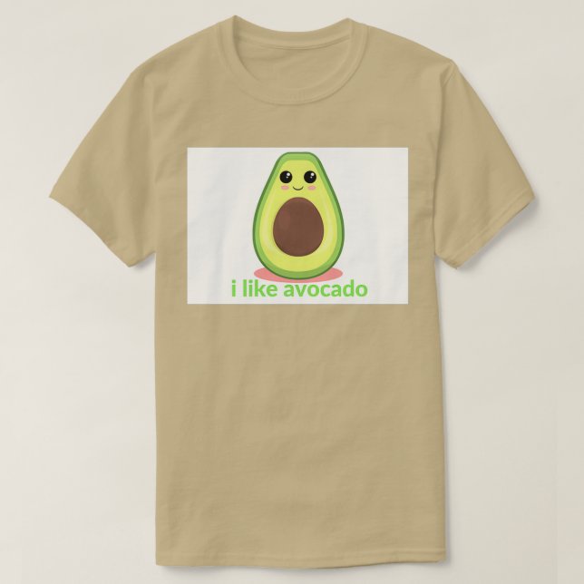 T-shirt J'Aime Avocado (Design devant)