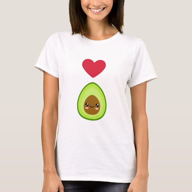 T-shirt J'aime Avocado (Devant)