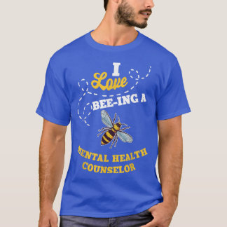 T-shirt J'Aime Avoir Été Dans Un Conseiller En Santé Menta