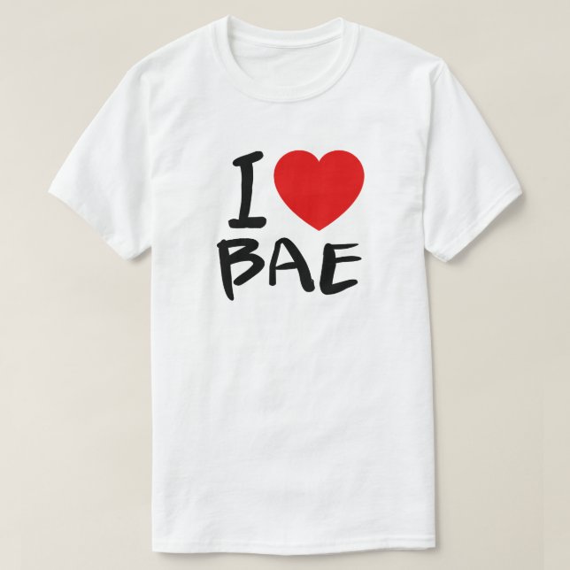 T-SHIRT J'AIME BAE (Design devant)
