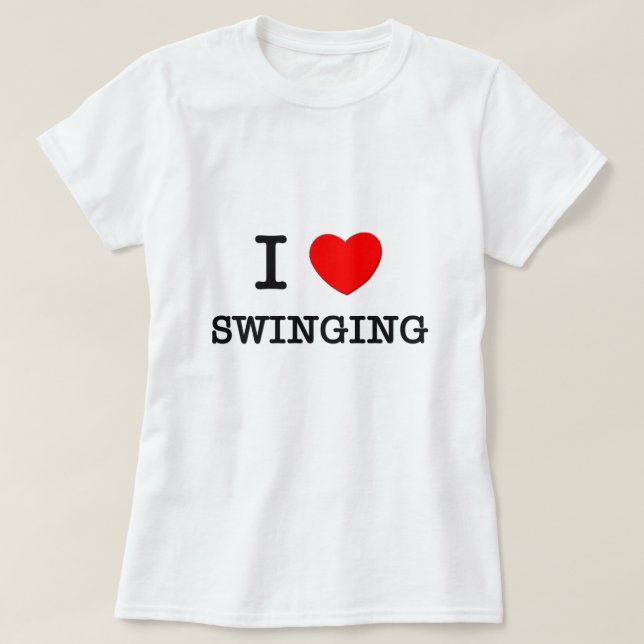 T-shirt J'aime balancer (Design devant)