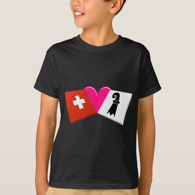 T-shirt J'aime Bâle-Stadt (Devant)