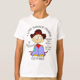 T-SHIRT J'AIME BARACK OBAMA