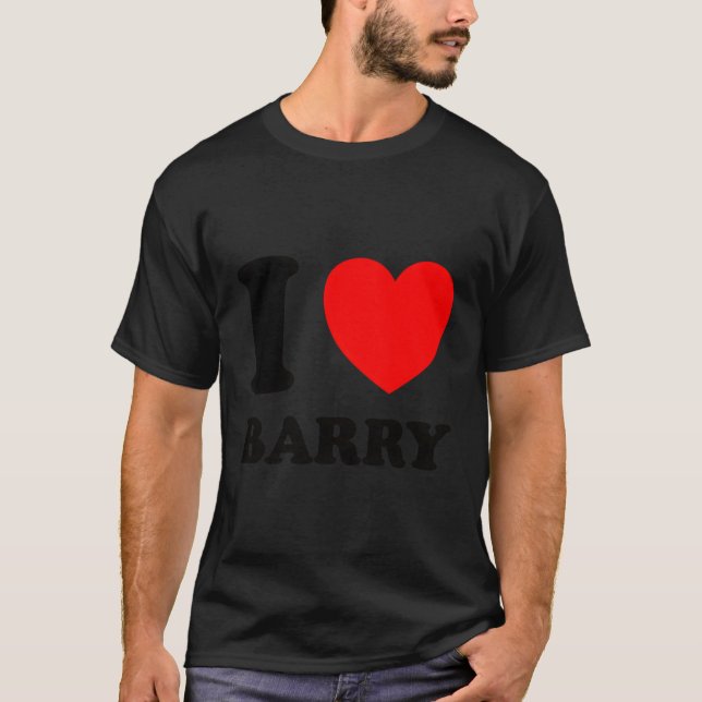 T-shirt J'aime Barry (Devant)