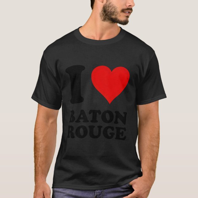 T-shirt J'aime Baton Rouge (Devant)