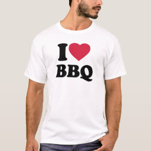 T-shirt J'aime BBQ - barbecue