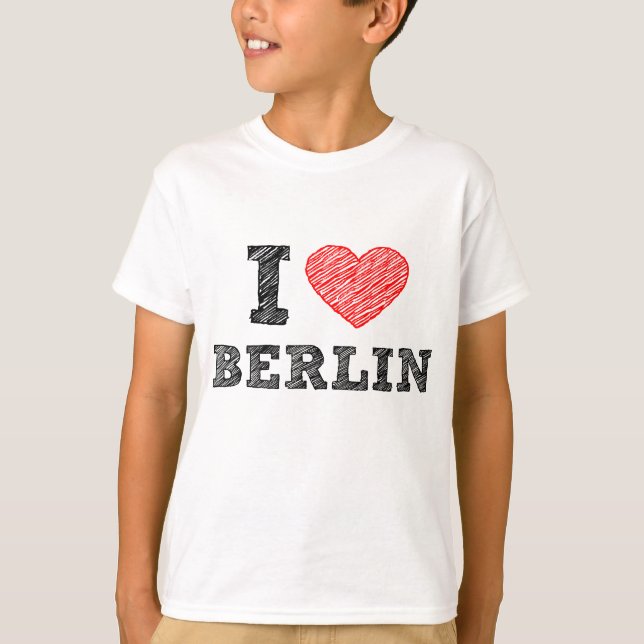 T-shirt J'aime Berlin (Devant)