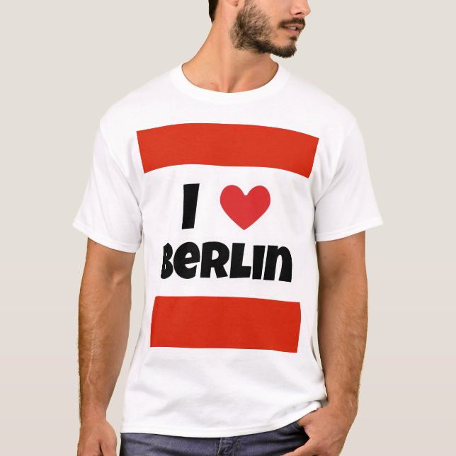 T-shirt J'aime Berlin (Devant)