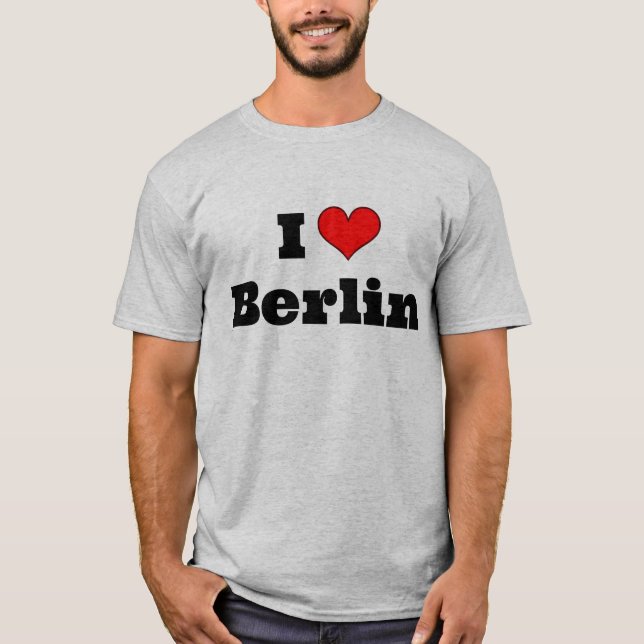 T-shirt J'aime Berlin (Devant)