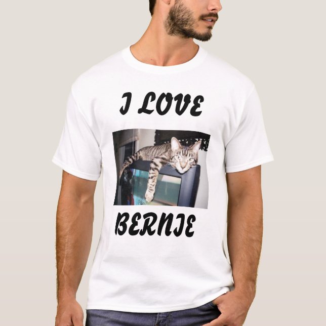 T-shirt J'aime Bernie (Devant)