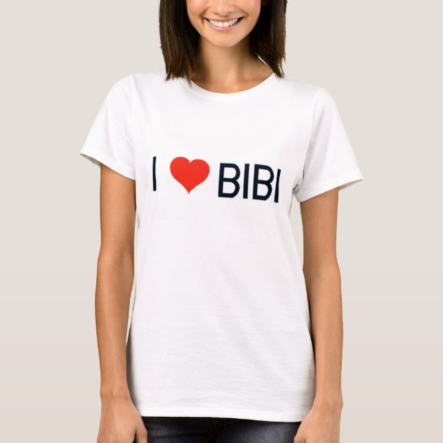 T-shirt J'aime Bibi (Devant)