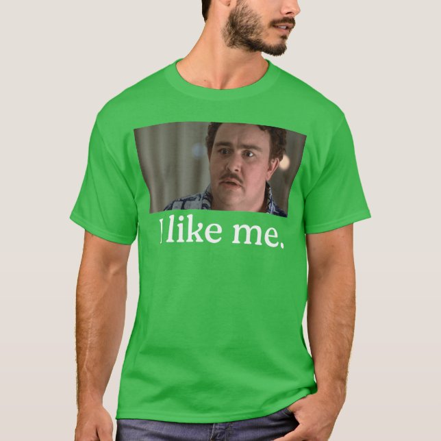 T-shirt J'aime bien John Candy dans Planes Trains Automobi (Devant)