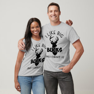 T-shirt J'Aime Big Bucks Et Je Ne Peux Pas Mentir