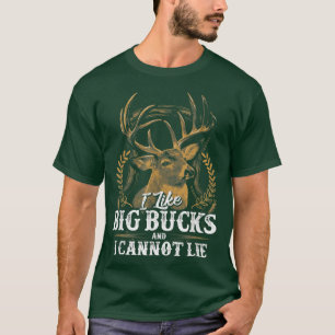T-shirt J'aime Big Bucks et je ne peux pas mentir