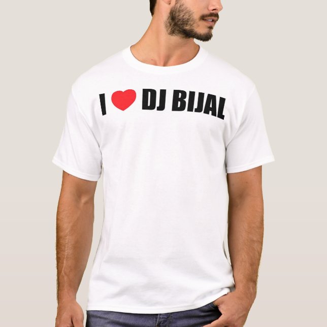 T-shirt J'aime Bijal (Devant)