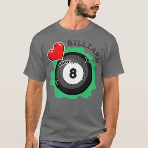 T-shirt J'aime Billiard