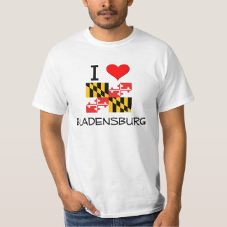 T-shirt J'aime Bladensburg le Maryland