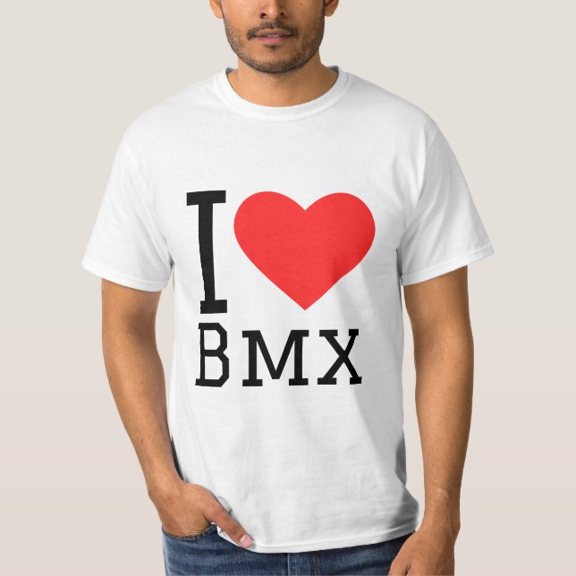 T-shirt J'aime bmx (Devant)