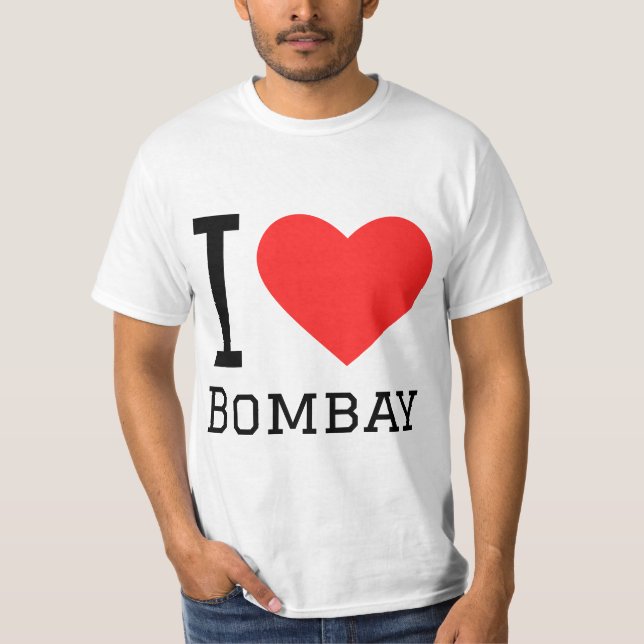 T-shirt J'aime Bombay (Devant)