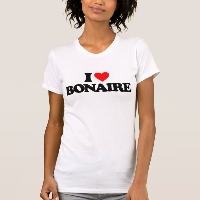 T-SHIRT J'AIME BONAIRE (Devant)