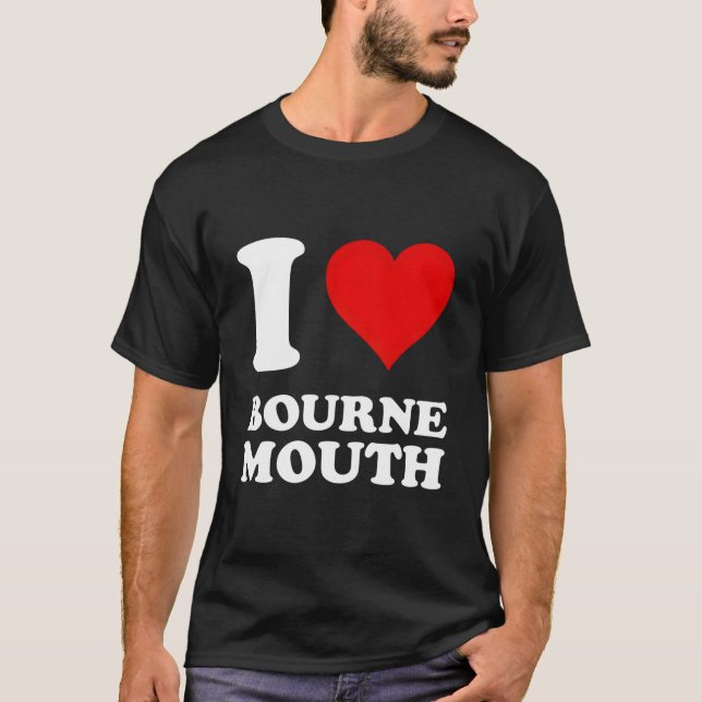 T-shirt J'aime Bournemouth (Devant)
