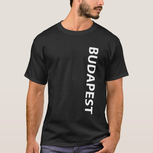 T-shirt J'aime Budapest (Devant)