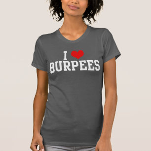 T-shirt J'aime Burpees, forme physique
