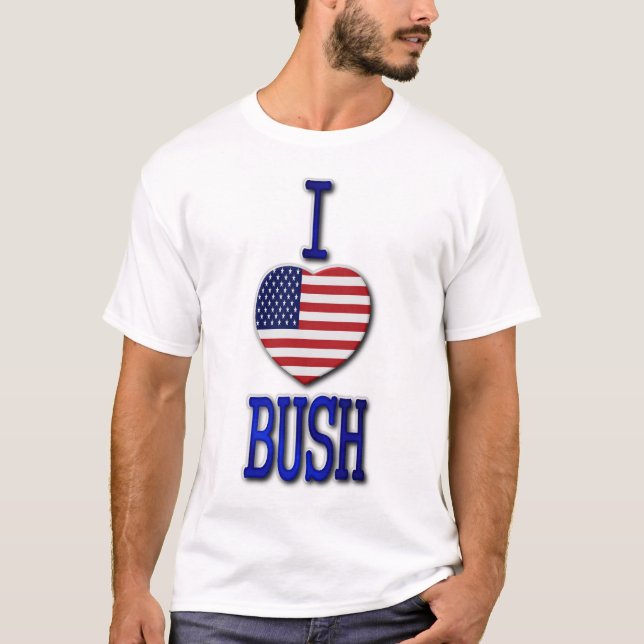 T-shirt J'aime Bush (Devant)