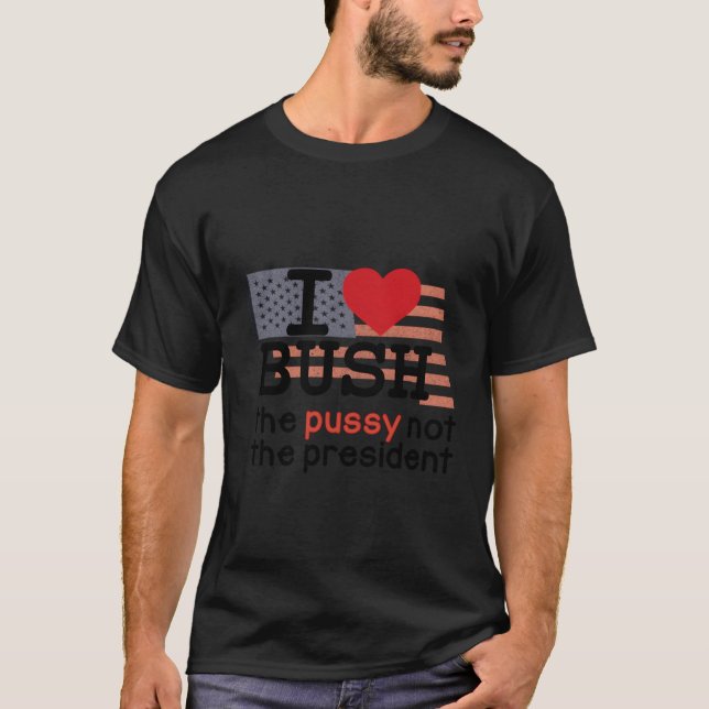 T-shirt J'aime Bush (Devant)