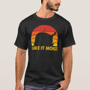 T-shirt J'aime ça Humide Costume de Thanksgiving Patte de