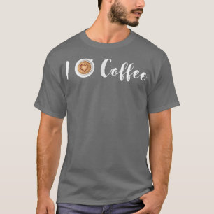 T-shirt J'aime Café J'aime café pour buveur de café & Co