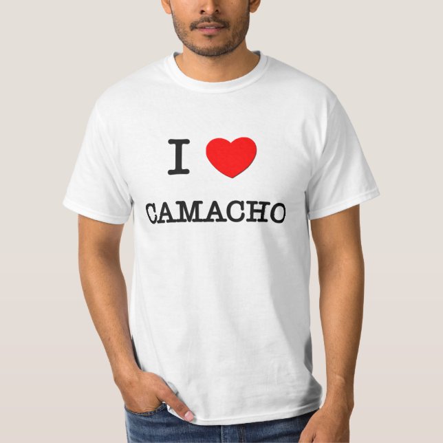 T-shirt J'aime Camacho (Devant)