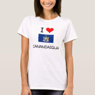 T-shirt J'aime Canandaigua New York