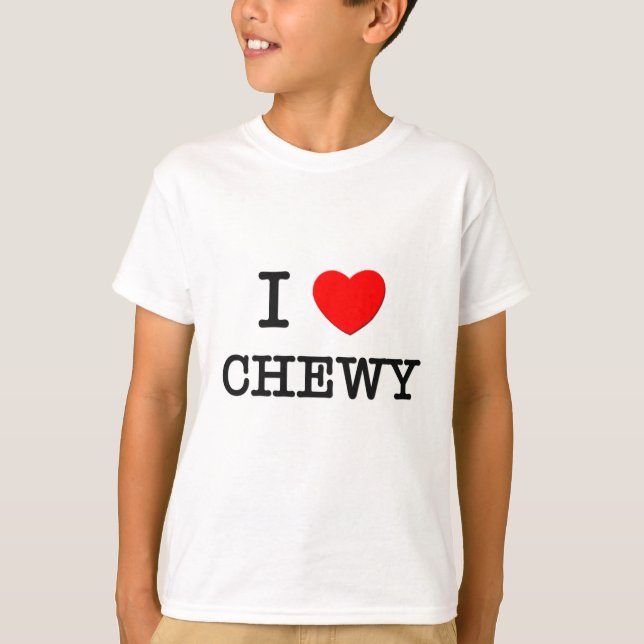 T-shirt J'aime caoutchouteux (Devant)