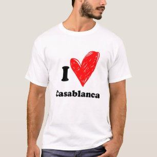 T-shirt J'aime Casablanca T Shirt