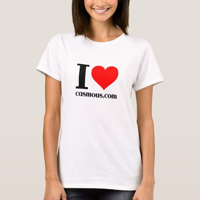 T-shirt j'aime casmous (Devant)