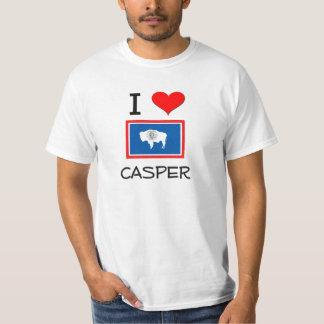 T-shirt J'aime Casper Wyoming