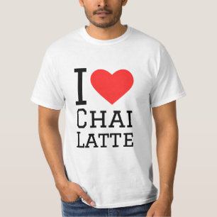 T-shirt J'aime chai latte