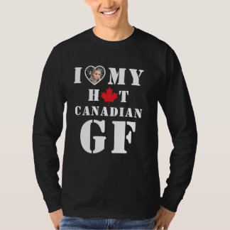 T-shirt J'Aime Chaud Ma Petite Amie Canadienne