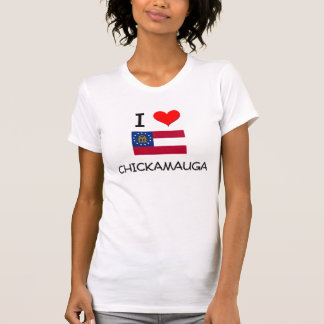 T-shirt J'aime CHICKAMAUGA la Géorgie