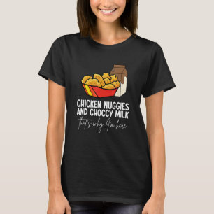 T-shirt J'Aime Chicken Nugget Expert Nug Life Fast Food Fr